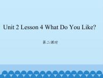 小学英语川教版四年级下册Lesson 4 What do you like?课文ppt课件