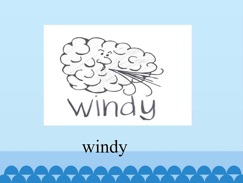 川教版四年级下册英语Lesson I  How 's the Weather_课件1第6页