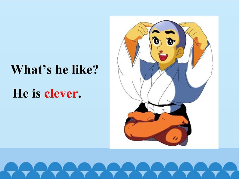 川教版四年级下册英语unit 1 Lesson 5 What's He Like 第一课时_课件104