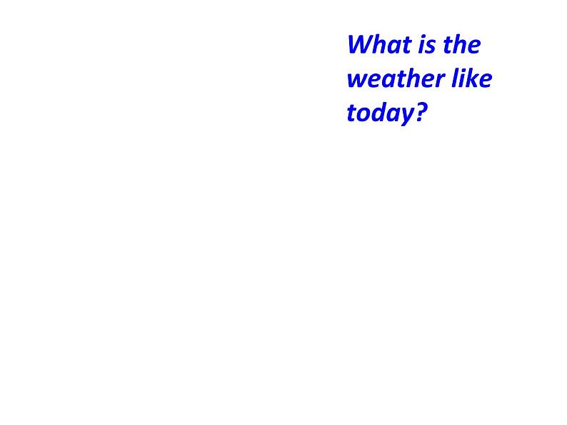 三年级下英语课件-Lesson I How is the weather3川教版第8页