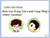 閩教版（三起點(diǎn)）五年級(jí)下冊(cè)英語(yǔ)Unit1 Winter Vacation 課件+教案+練習(xí)