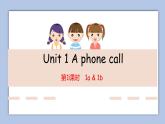 unit1第1课时 A phone call课件+音频