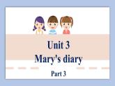 外研剑桥版英语六下unit3Mary's diary（2）课件