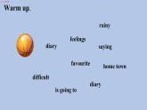 外研劍橋版英語(yǔ)六下unit3Mary's diary（2）課件