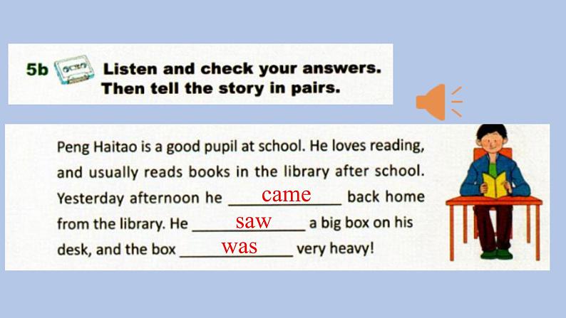 外研剑桥版英语六下Unit 5 I love reading 3课件05