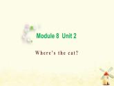 三年级英语上册Module8Unit2Where'sthecat教学课件外研版三起