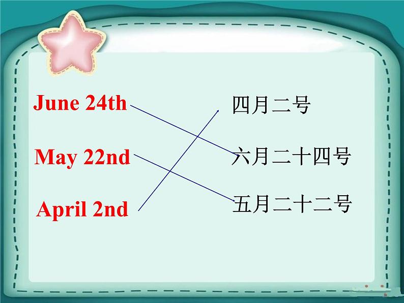 六年级上册英语课件-lesson 7 what's the date today ｜科普版（三起） (2)(共18张ppt)04