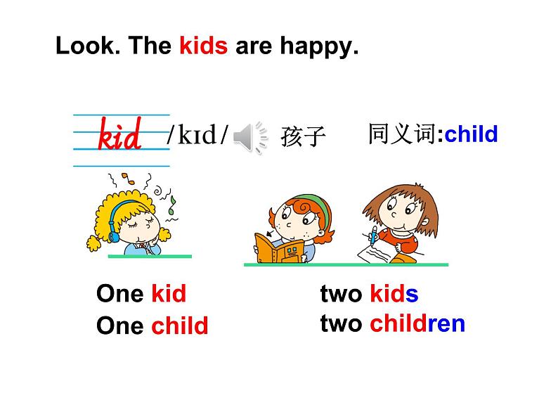 外研版（三起）四年级英语上册Module3 Unit1 What are they doing课件05