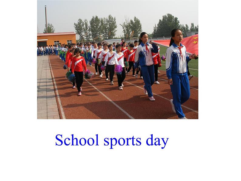 北师大版 (一年级起点)  五年级英语上册Unit 3 School sports day_课件02