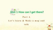 人教版 (PEP)六年级上册Unit 1 How can I get there? Part A教学课件ppt