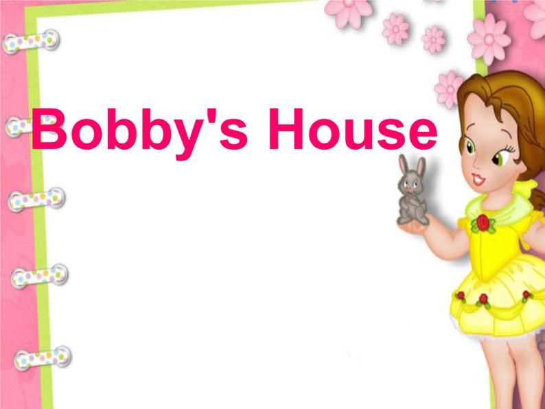 北师大版 一年级起点三年级英语上册Unit 4 Bobby's house_课件、学案01