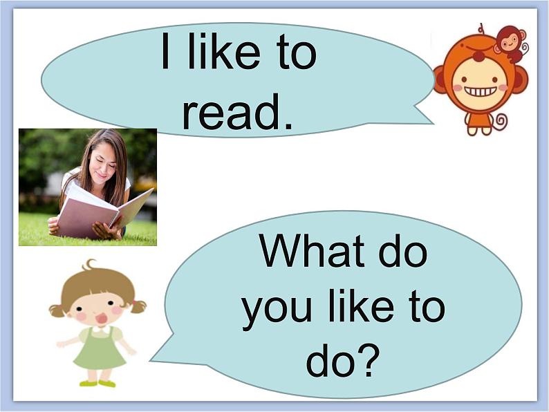 冀教版英语（一起）二年级下册Unit 4 Lesson 23 Sunday Is Fun! 课件08