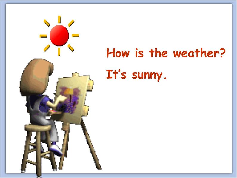 冀教版英语（一起）四年级下册Unit 2 Lesson 9 How's the Weather？ 课件06