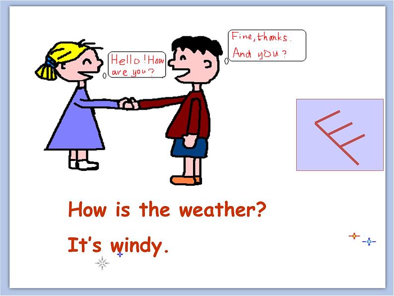 冀教版英语（一起）四年级下册Unit 2 Lesson 9 How's the Weather？ 课件07