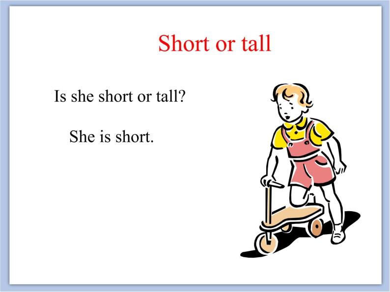 冀教版英语（一起）四年级下册Unit 3 Lesson 14 How Tall Are You？ 课件05