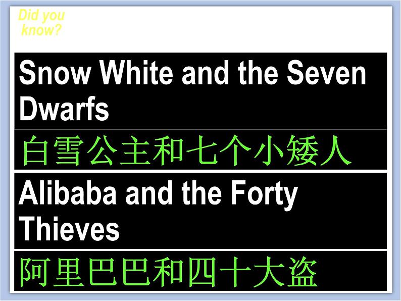 冀教版英语（一起）六年级下册Unit 2 Lesson 11 An Old Man and a Wolf课件05