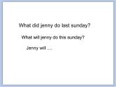 冀教版英语（一起）六年级下册Unit 3 Lesson 13 Jenny‘s Summer Holiday 课件