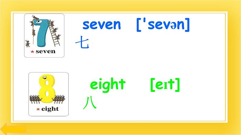 外研版（一起）英语一年级下册课件 Module 3《Unit 2 How many green birds》第8页