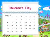 外研版（一起）英语二年级下册课件 Module 7《Unit 1 It’s Children’s Day today》