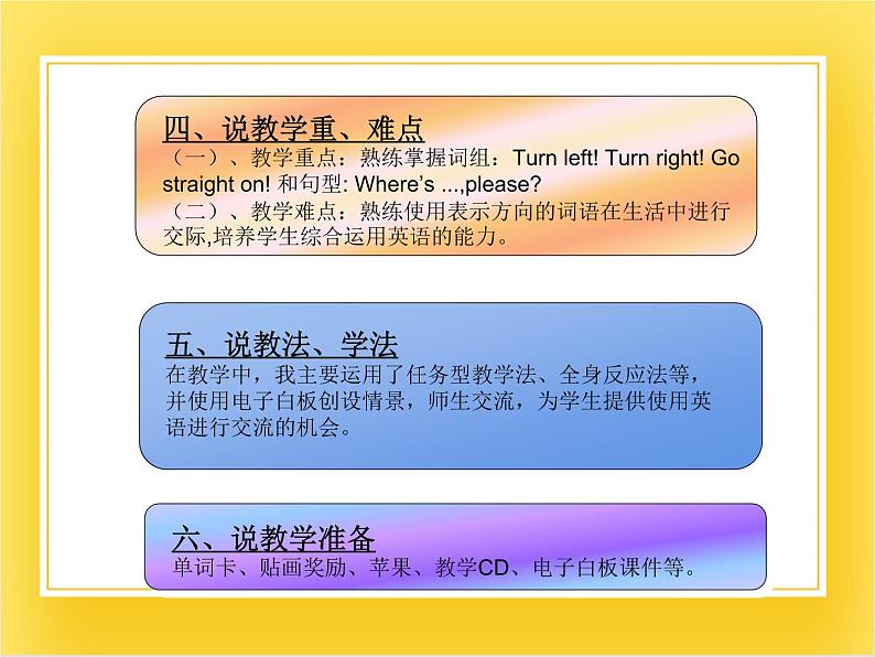 外研版（一起）英语二年级下册课件 Module 9《Unit 1 Turn left》04