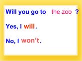 外研版（一起）英语三年级下册课件 《Module 3Unit 1 We'll go to the zoo.》