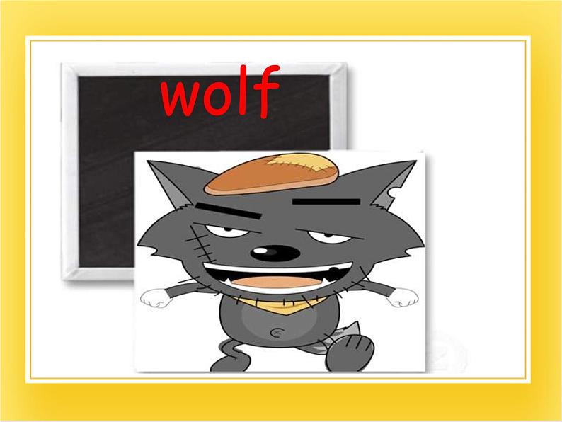 外研版（一起）英语四年级下册课件 《Module 3Unit 1 He shouted “ Wolf, wolf”》第5页