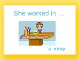 外研版（一起）英語(yǔ)五年級(jí)下冊(cè)課件 《Module1Unit 2 He worked in an office .》