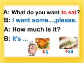 外研版（一起）英语六年级下册课件 《Module 1Unit 2 What do you want to eat》