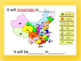 外研版（一起）英语六年级下册课件 《Module 2Unit 2 It will rain in Beijing.》