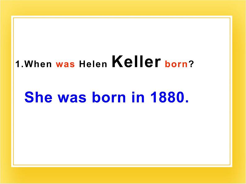 外研版（一起）英语六年级下册课件 《Module 7Unit 2 She couldn't see or hear.》07