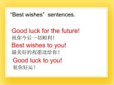 外研版（一起）英语六年级下册课件 《Module 9Unit 2 Wishing you happiness every day.》