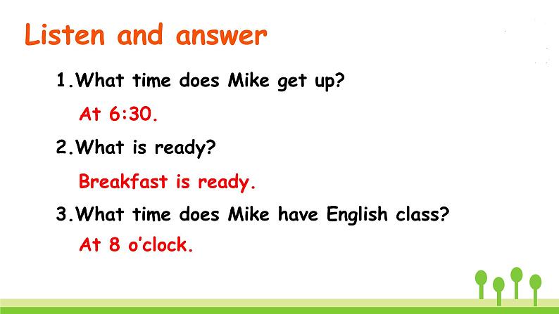 Unit 2 Part B 第四课时 Let 's talk-Let 's play第3页