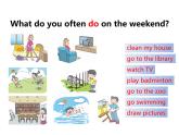 人教PEP版英语五年级上册 Unit 2 My week-PartB Let's learn & Group work(课件)