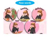 人教PEP版英语五年级上册 Unit 3 What would you like？-PartB Let's learn & Look, write and say(课件)