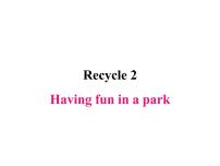 人教版 (PEP)五年级上册Recycle 2授课课件ppt