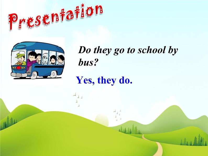 二年级下册英语 Unit 5 How do you go to school Lesson 19 课件4 北京版05