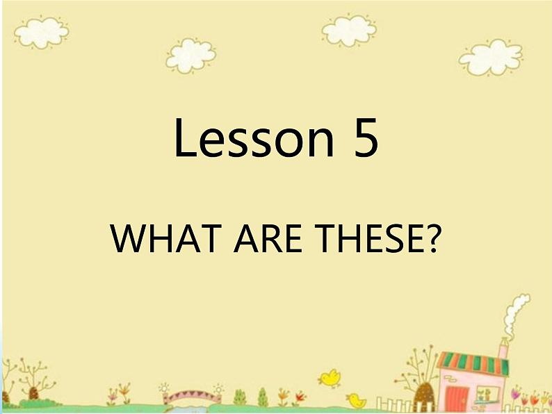 科普版英语四年级下册Lesson5 第2课时 课件01