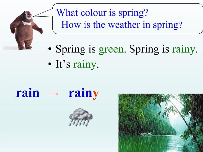 牛津上海版（试用本）小学四年级上册 Module 4 Unit 3 Weather_课件03