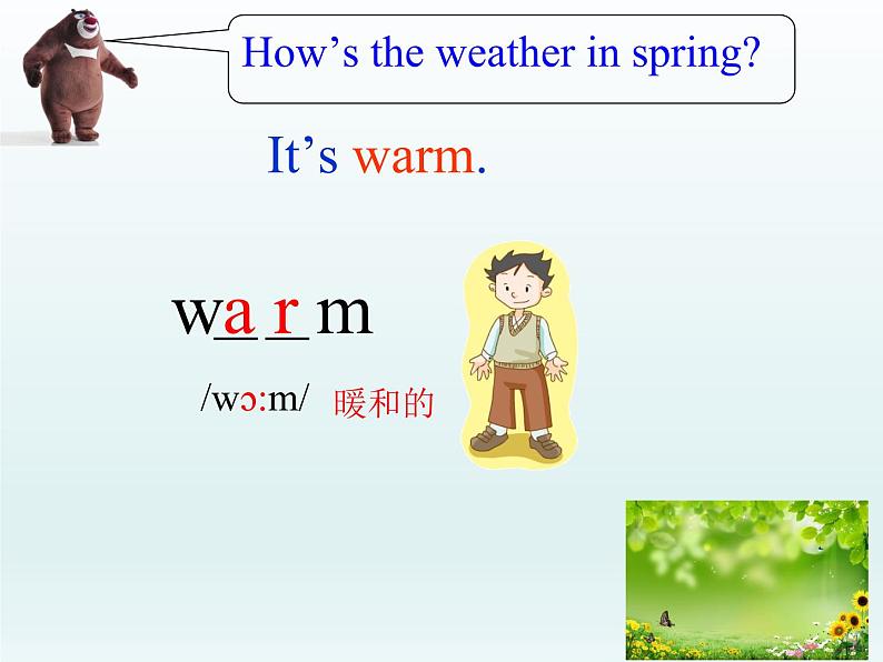 牛津上海版（试用本）小学四年级上册 Module 4 Unit 3 Weather_课件04