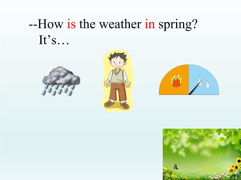 牛津上海版（试用本）小学四年级上册 Module 4 Unit 3 Weather_课件07