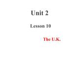 冀教版（三起）英語五年級(jí)上冊 Lesson 10  The U.K（課件+音頻）
