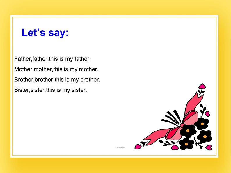 重大版小学英语三年级下册Unit 3《This is my father》课件第7页