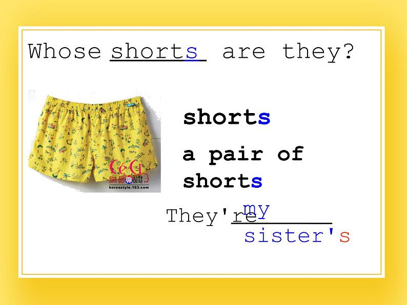 重大版小学英语四年级下册Unit 4《Whose cap is this》ppt课件108