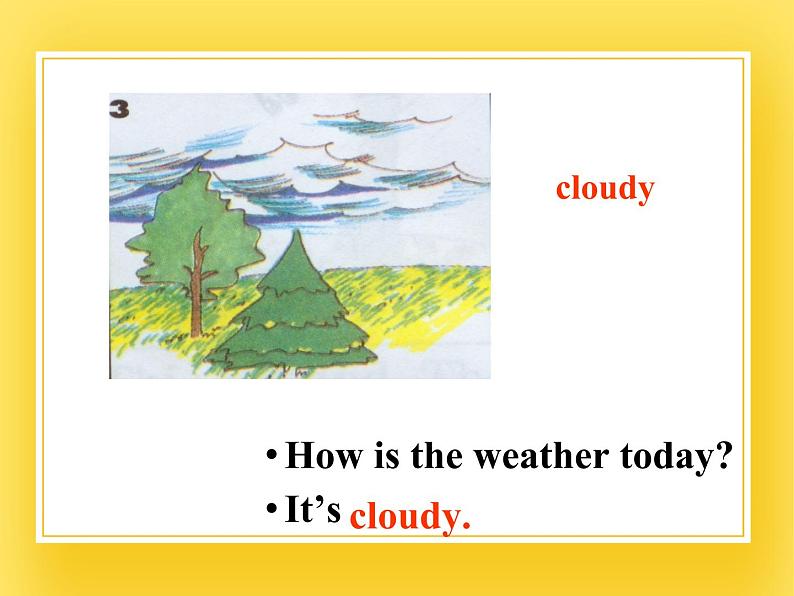 重大版小学英语四年级下册Unit 6《How’s the weather today》ppt课件308