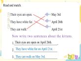 人教版PEP英语五年级下册第四单元第六课时Part B （read and write&Let's check&Story time）课件+教案+习题