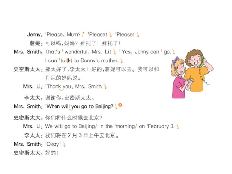 冀教版（三起）英语五年级上册 Lesson 15  May I Invite Danny and Jenny？（课件+音频）06