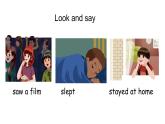 人教版六年级下册Unit 2 Last weekend Part C Story time 课件 素材（28张PPT)
