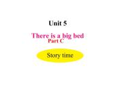 人教PEP版英语五年级上册 Unit 5 There is a big bed-PartC Story time(课件)