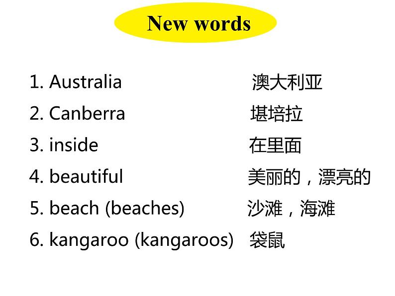 冀教版（三起）英语五年级上册 Lesson 11  Australia（课件+音频）07