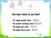 小升初英语四种时态复习完美课件PPT